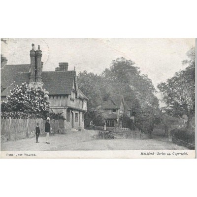 Penshurst Village - Mockford serie 44,Copyright 